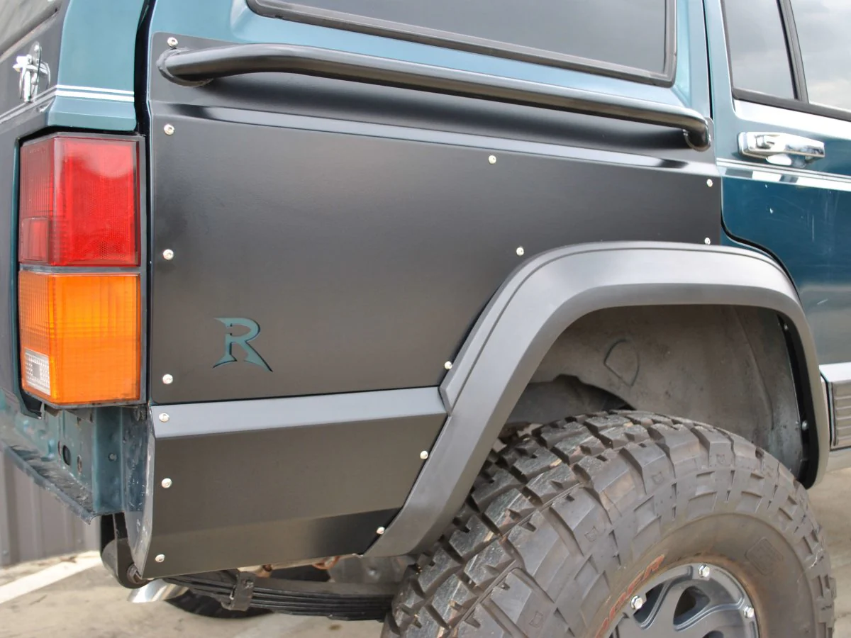 Rusty's Side Guards - XJ Rear Upper Quarter Panel Guards - Image 3
