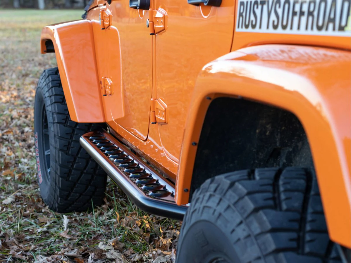 Rusty's SideStep Rocker Armor - '07-'18 JK Wrangler 4-Door - Image 3