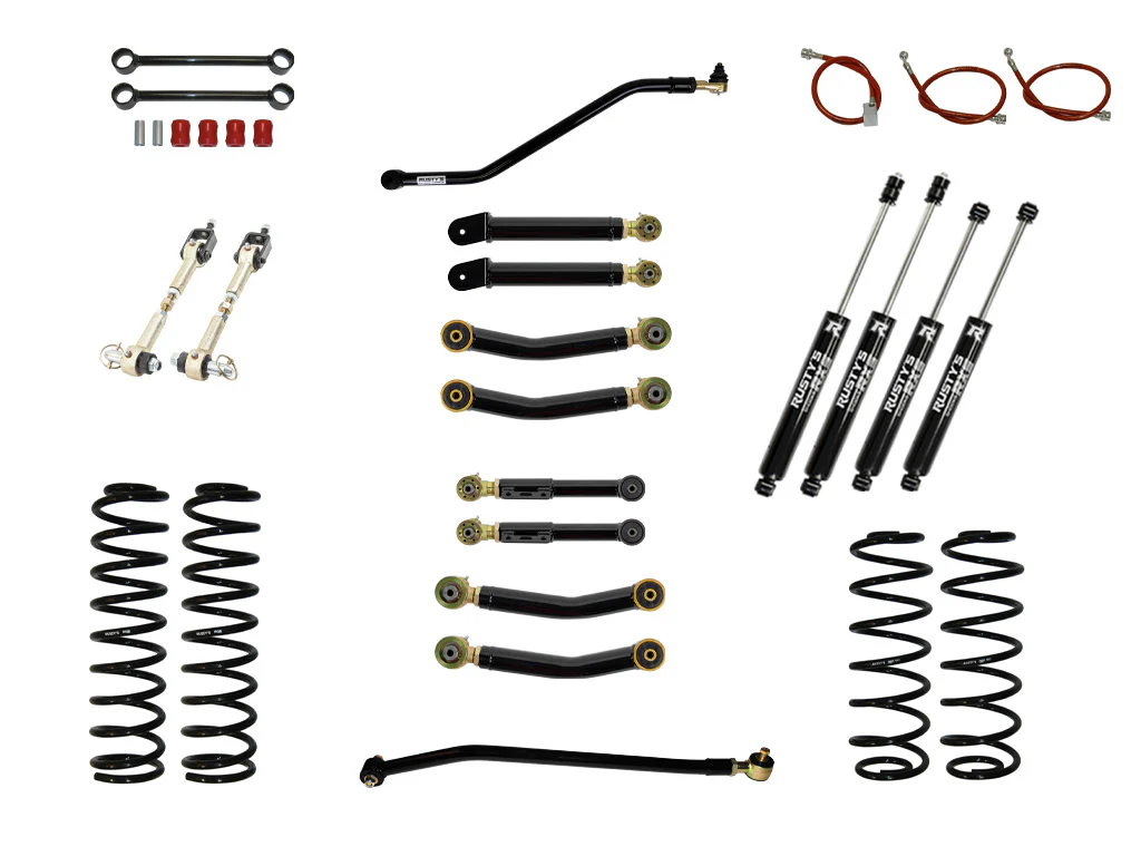 Rusty's TJ / LJ Wrangler 2" Advanced Kit - Image 5