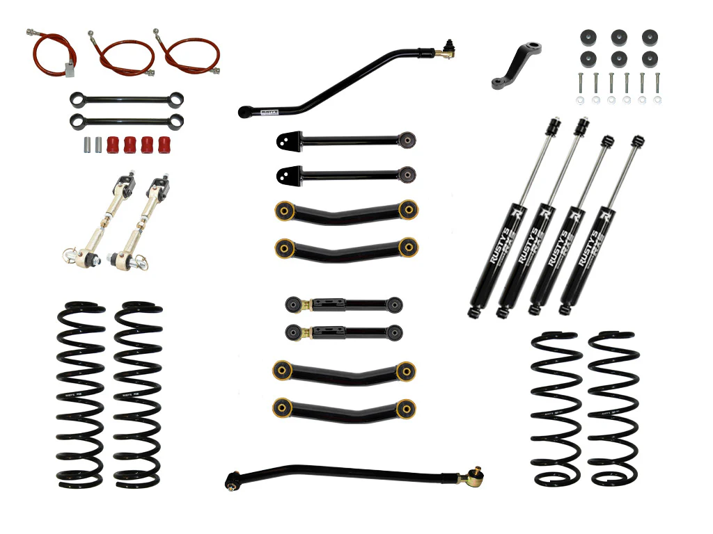 Rusty's TJ/LJ Wrangler 3" Advanced Kit - Image 4