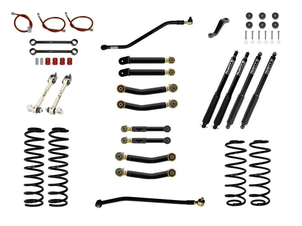 Rusty's TJ/LJ Wrangler 3" Advanced Kit - Image 8