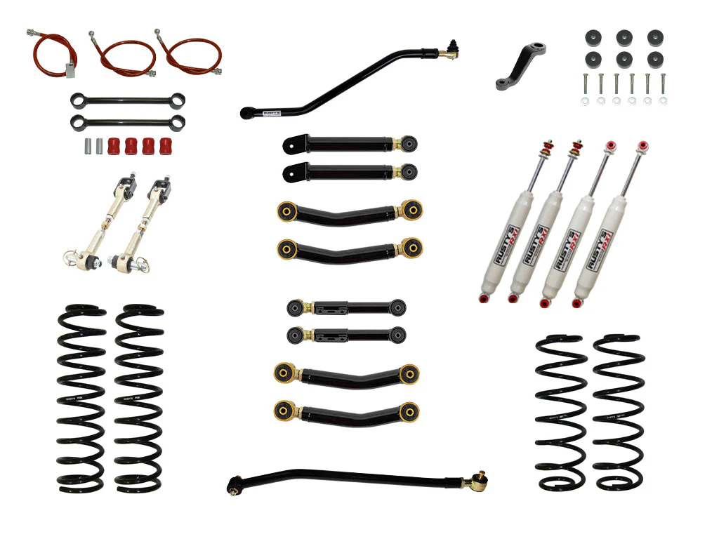 Rusty's TJ / LJ Wrangler 4.5" Advanced Kit - Image 3