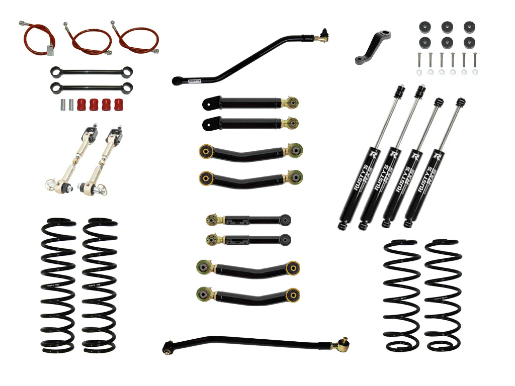 Rusty's TJ / LJ Wrangler 4.5" Advanced Kit - Image 5