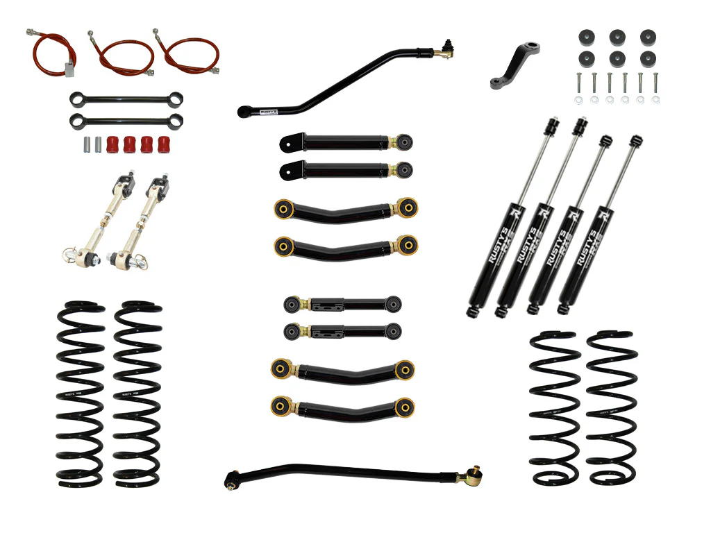 Rusty's TJ / LJ Wrangler 4.5" Advanced Kit - Image 6