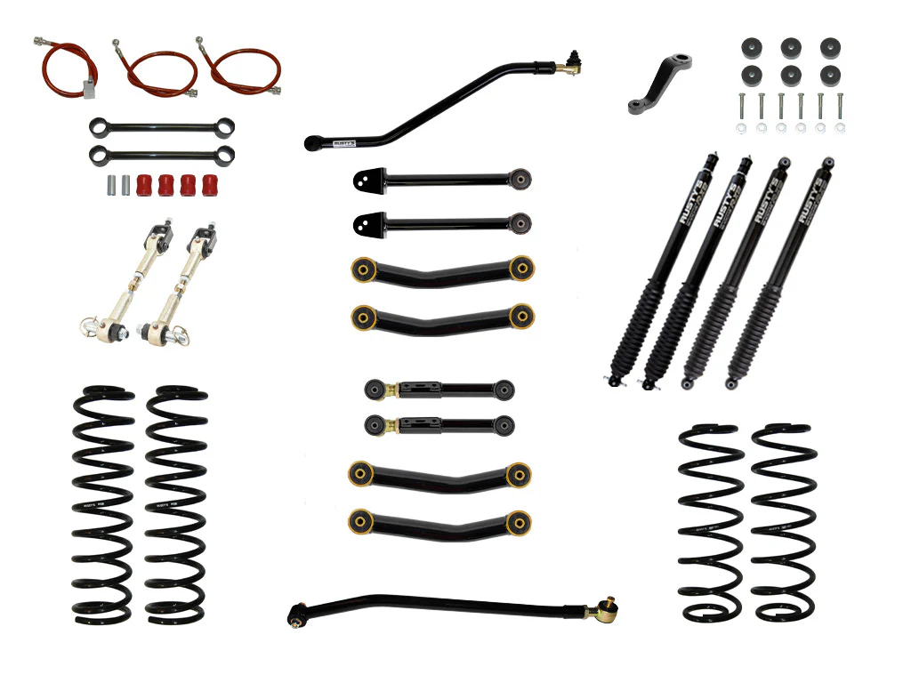 Rusty's TJ / LJ Wrangler 4.5" Advanced Kit - Image 7