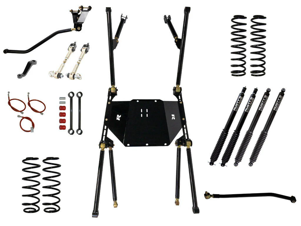 Rusty's TJ Wrangler 4.5" Long Travel Kit - Image 3
