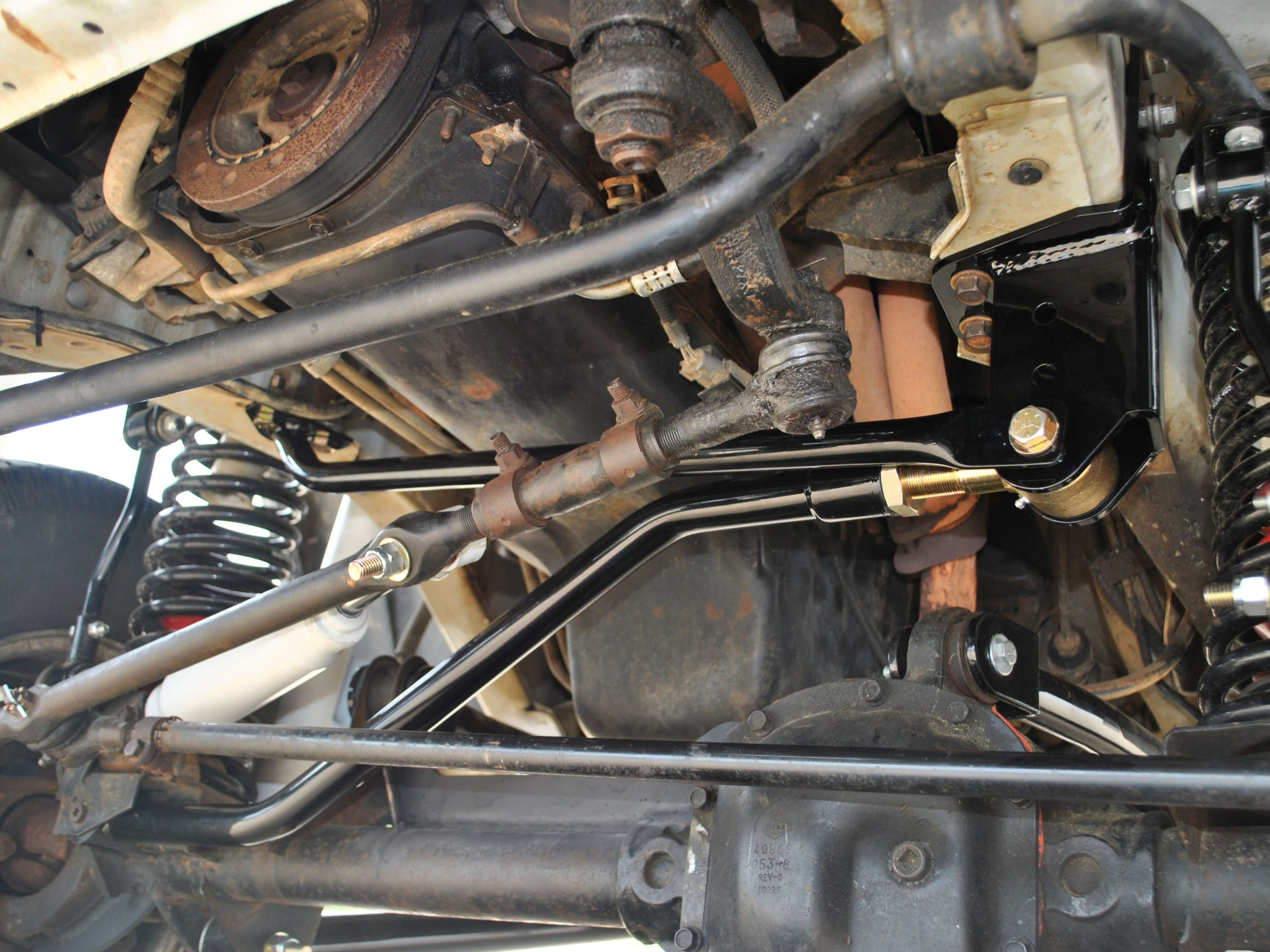 Rusty's Adjustable Front HD Track Bar Package (XJ) - 4-5" Lift Height - Image 2