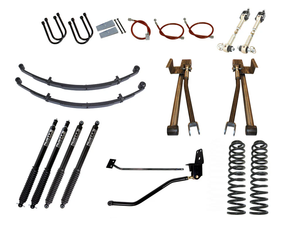 Rusty's XJ Cherokee 4.5" Long Travel Kit - Image 12