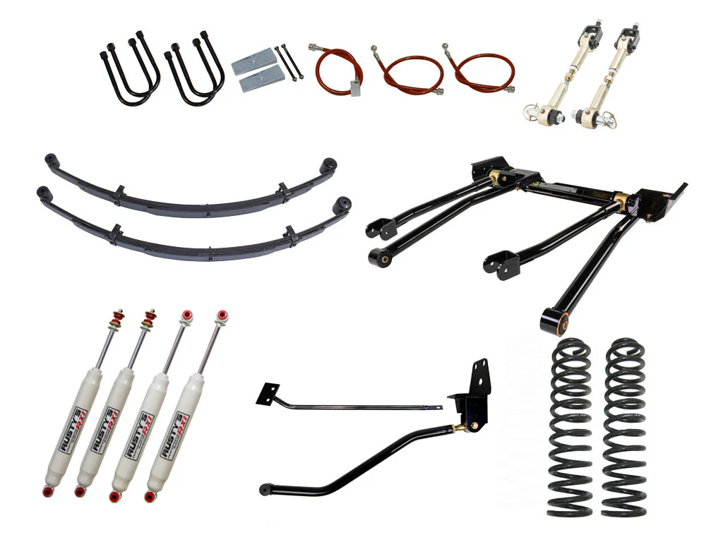 Rusty's XJ Cherokee 4.5" Long Travel Kit - Image 2