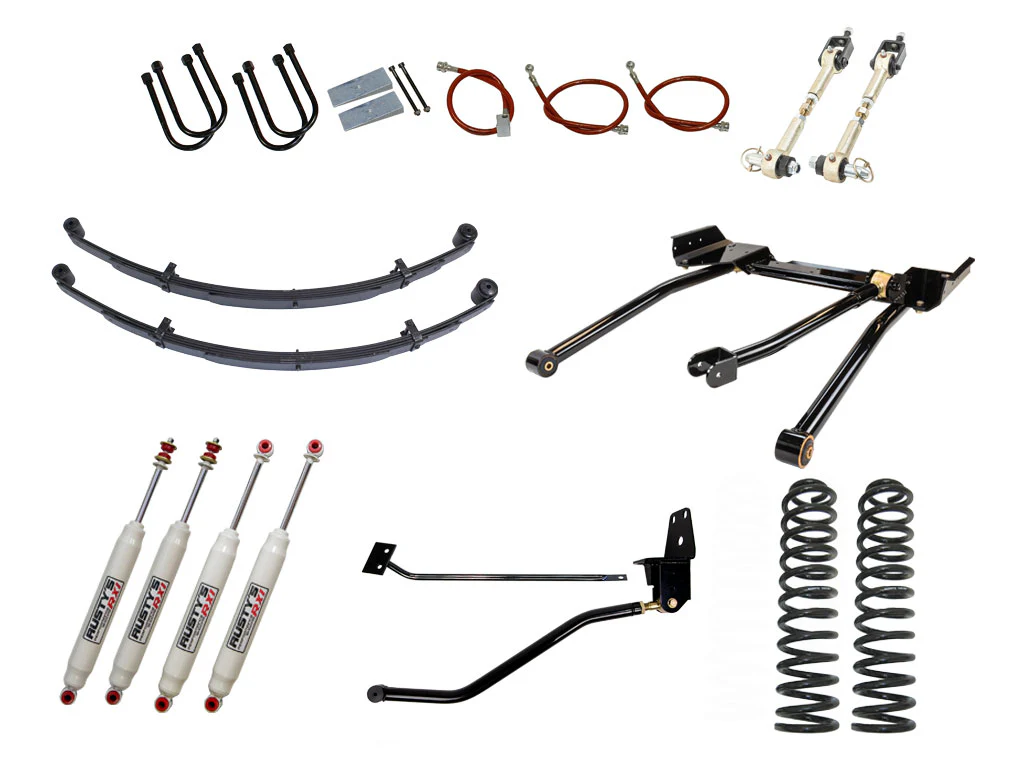 Rusty's XJ Cherokee 4.5" Long Travel Kit - Image 3
