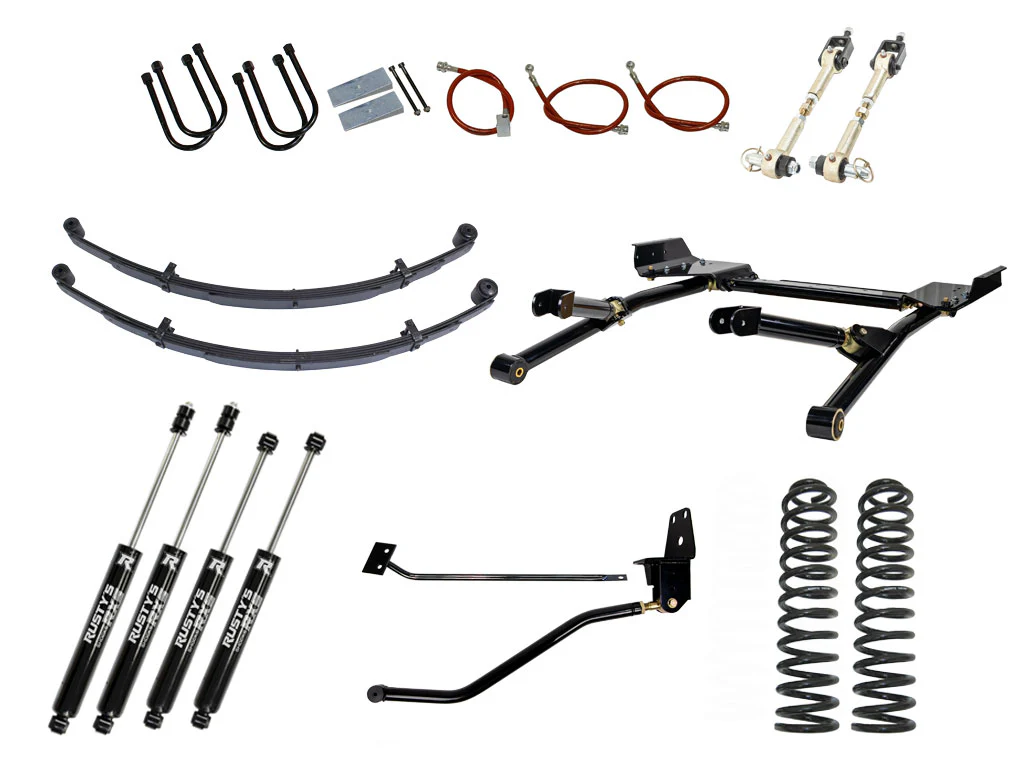 Rusty's XJ Cherokee 4.5" Long Travel Kit - Image 5