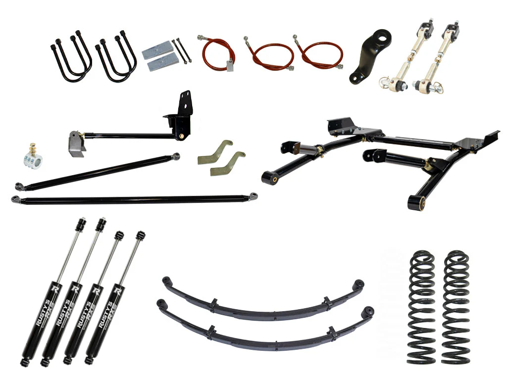 Rusty's XJ Cherokee 6.5" Long Travel Kit with Over-The-Knuckle Steering Conversion - Image 8