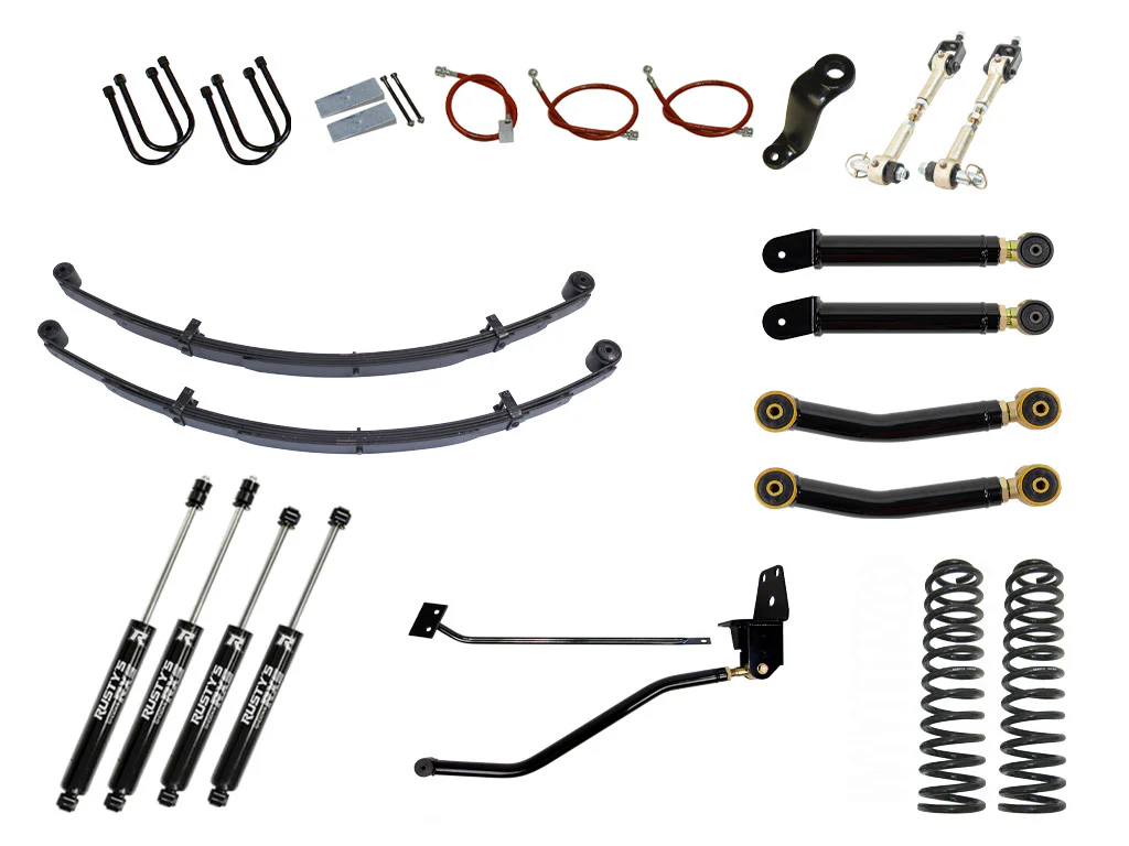 Rusty's XJ Cherokee 6.5" Spring Pack Kit - Image 4