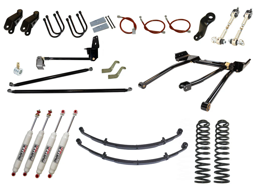 Rusty's XJ Cherokee 8" Long Travel Kit with Over-The-Knuckle Steering Conversion - Image 13