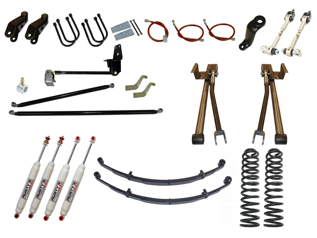 Rusty's XJ Cherokee 8" Long Travel Kit with Over-The-Knuckle Steering Conversion - Image 21