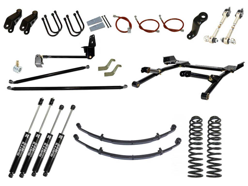 Rusty's XJ Cherokee 8" Long Travel Kit with Over-The-Knuckle Steering Conversion - Image 27