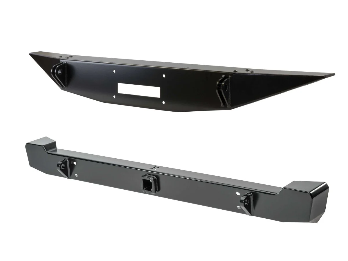 Rusty's XJ Cherokee Front and Rear Trail Bumper Package - Image 2