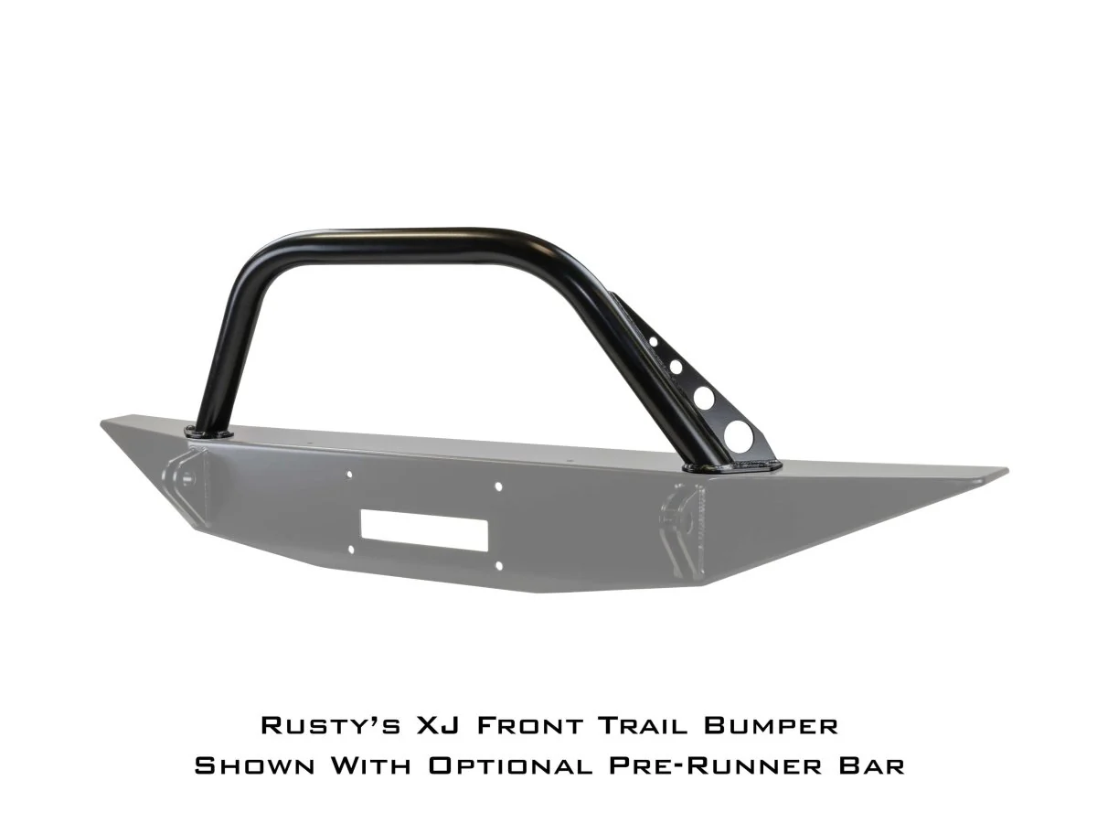 Rusty's XJ Cherokee Front and Rear Trail Bumper Package - Image 9