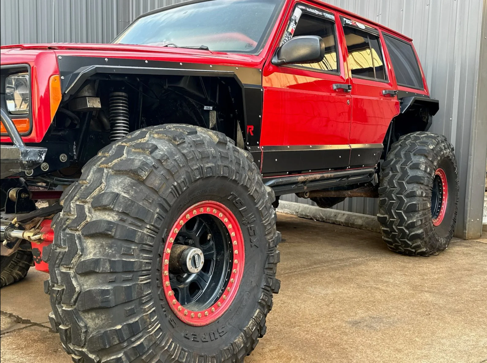 Rusty's XJ Front and Rear Crawler High Clearance Steel Fender Flare Package - XJ 4-Door - Image 2