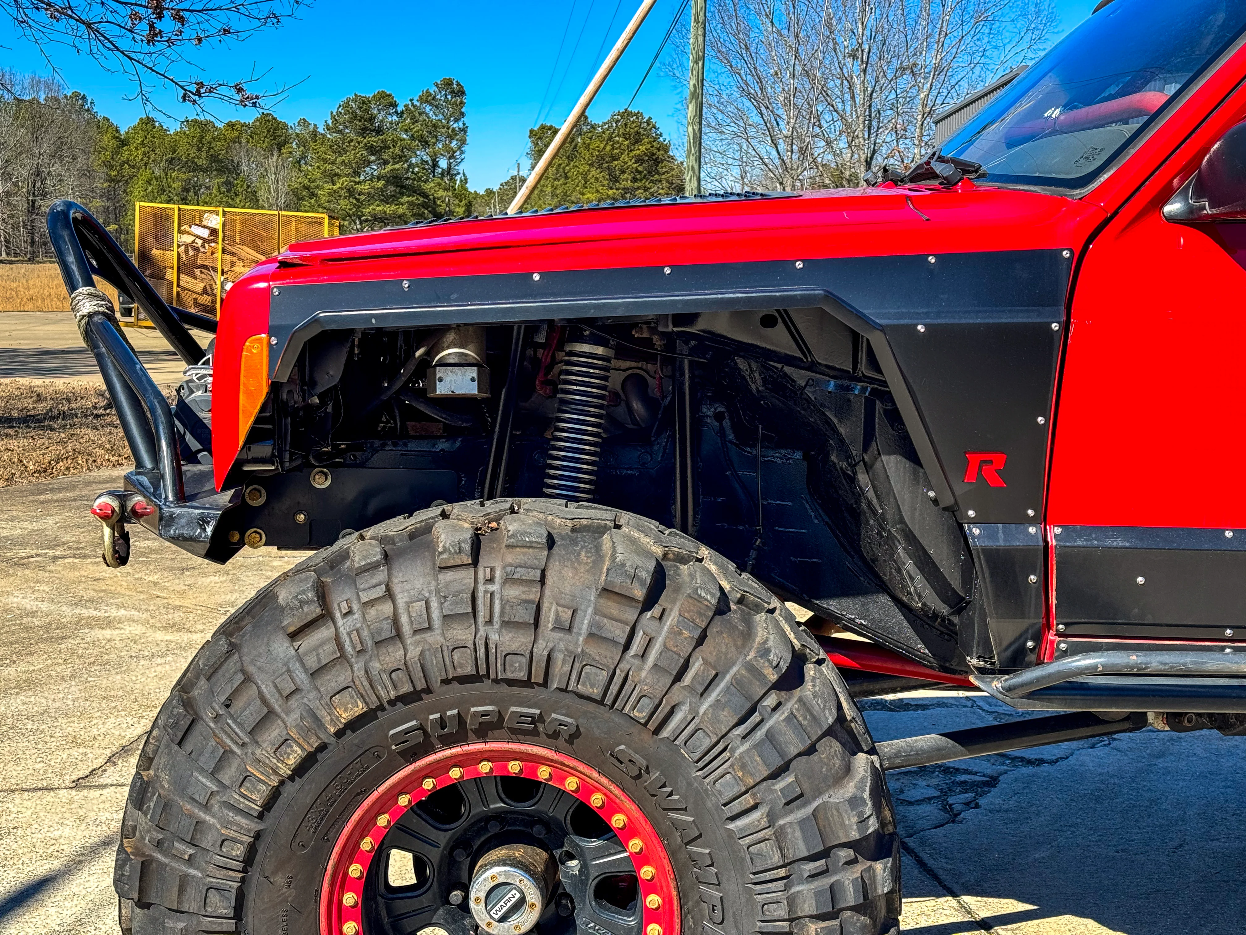 Rusty's XJ Front and Rear Crawler High Clearance Steel Fender Flare Package - XJ 4-Door - Image 6