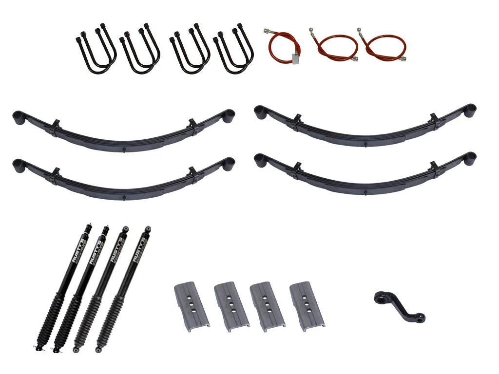 Rusty's YJ Wrangler 6.5" Spring Over Axle Kit - Image 3