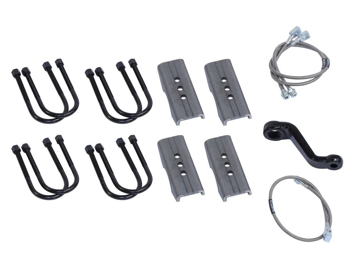 Rusty's YJ Wrangler Spring Over Axle Kit