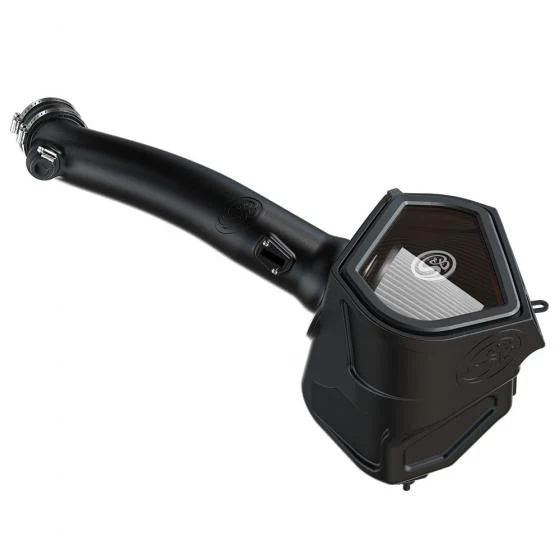 S&B Filters Cold Air Intake for 2020-2023 Jeep Wrangler / Gladiator 3.0L Ecodiesel - Dry Extendable Filter