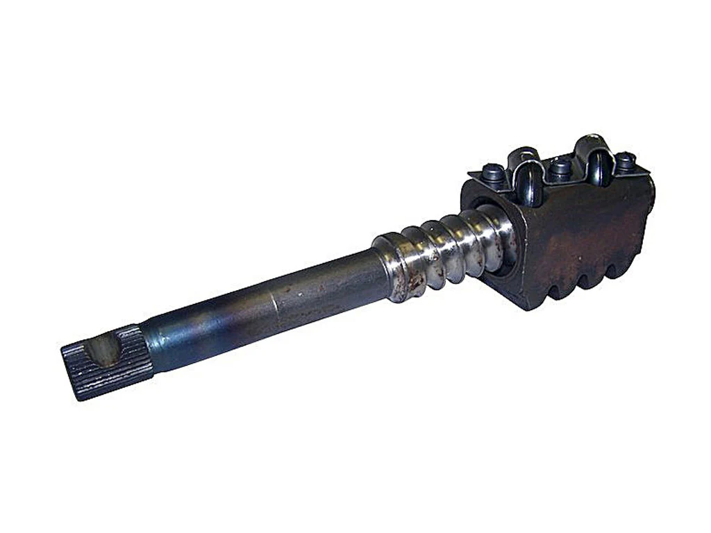 Steering Worm Shaft Assembly for '73-'86 Jeep SJ and J-Series with Manual Steering