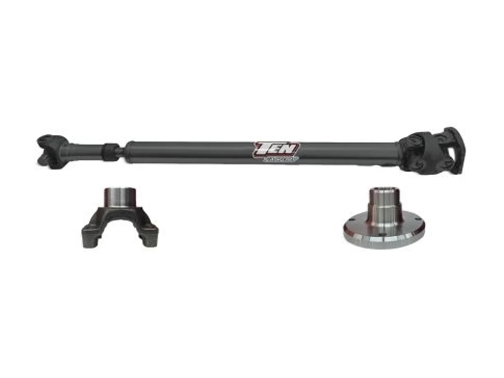 TEN Factory JL 2 Door Rear Driveshaft Kit - 1350 U-Joint Driveshaft - Fits Dana 44 M220 Rear Axle