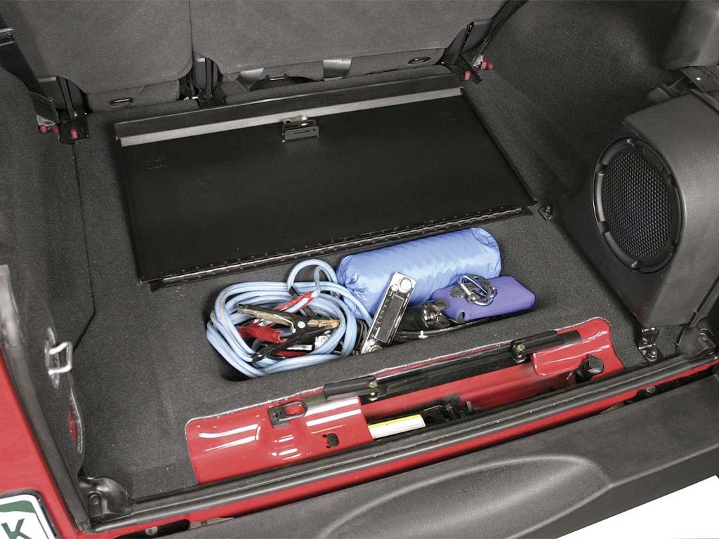 Tuffy In-Floor Locking Cargo Lid - '07-'18 JK Wrangler - Image 2