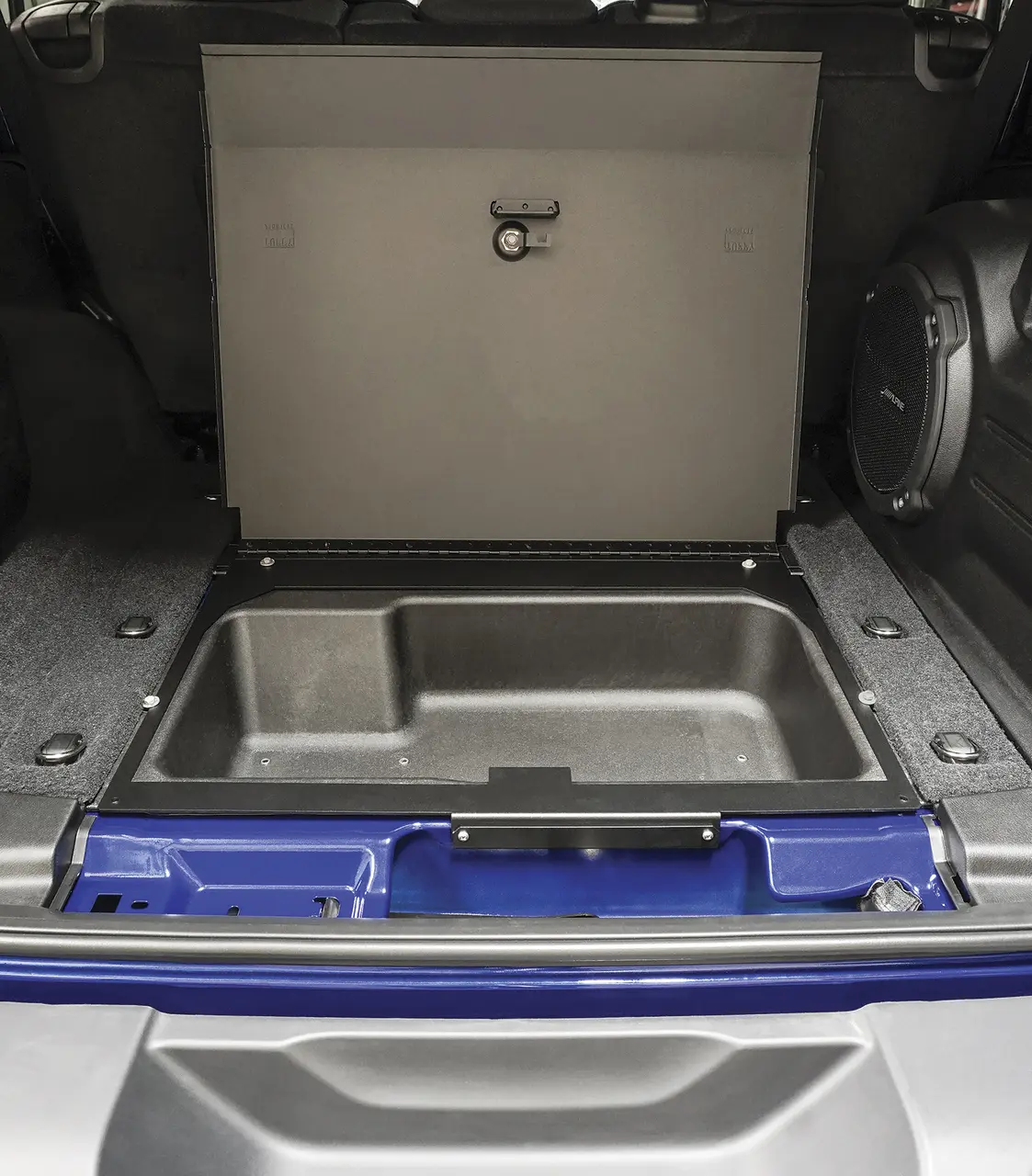 Tuffy In-Floor Locking Cargo Lid - '18-Current JL Wrangler Unlimited - Image 2