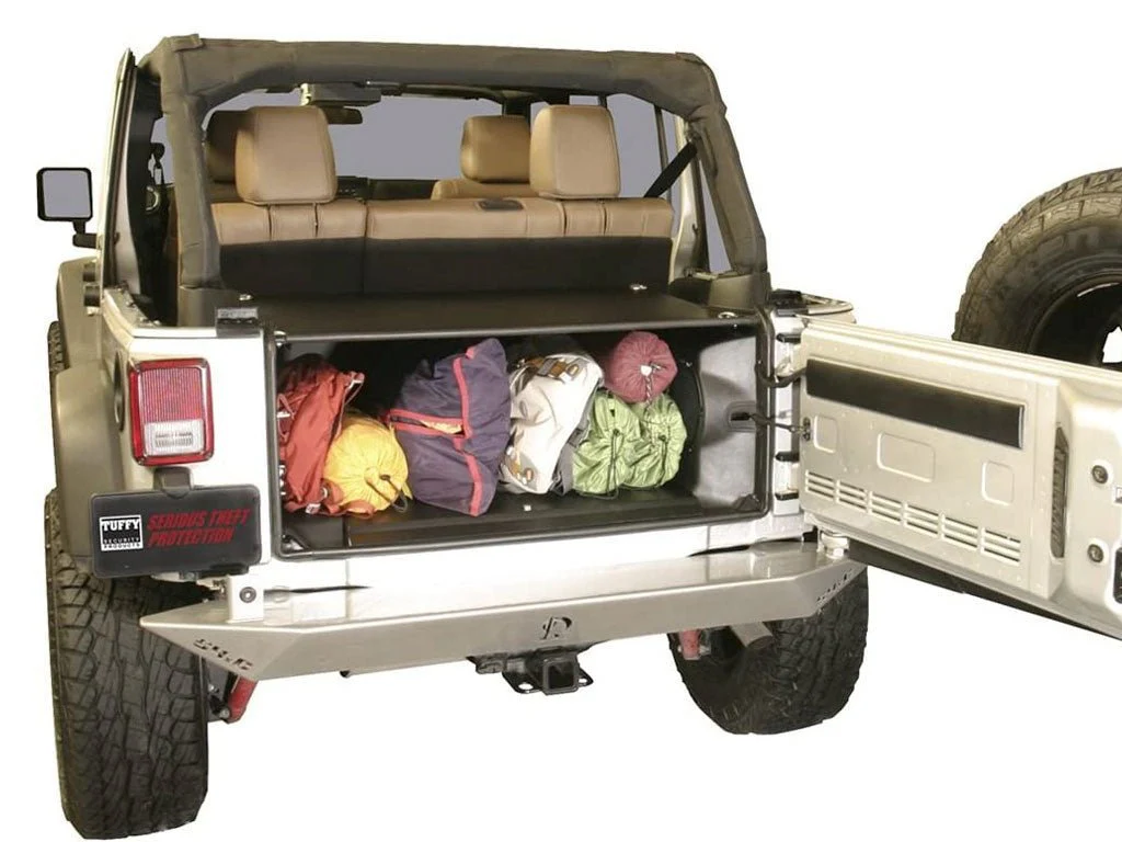 Tuffy Premium Cargo Area Security Enclosure - '11-'18 JK Wrangler - Image 4