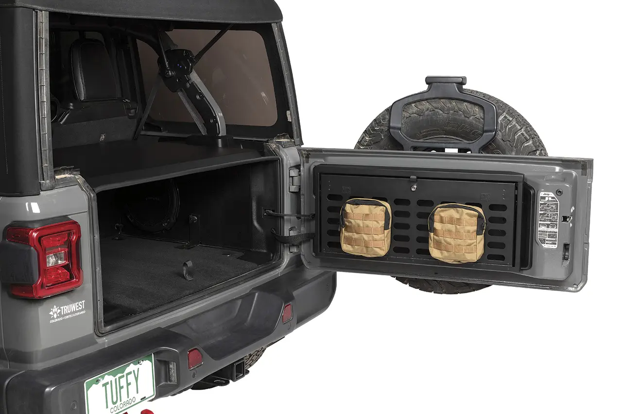 Tuffy Tailgate Security Lock Box - Molle Panel - '18-Current JL Wrangler - Image 6