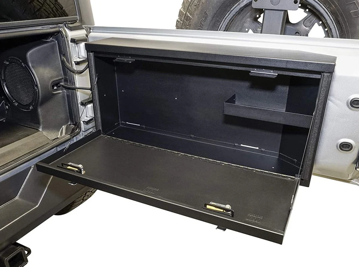 Tuffy Tailgate Security Lock Box - Standard Panel - '07-'18 JK Wrangler - Image 2