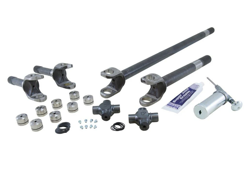 Yukon 4340 Chromoly Dana 44 Front Axle Kit w/ Yukon Super Joints - '74-'79 Wagoneer w/ Drum Brakes